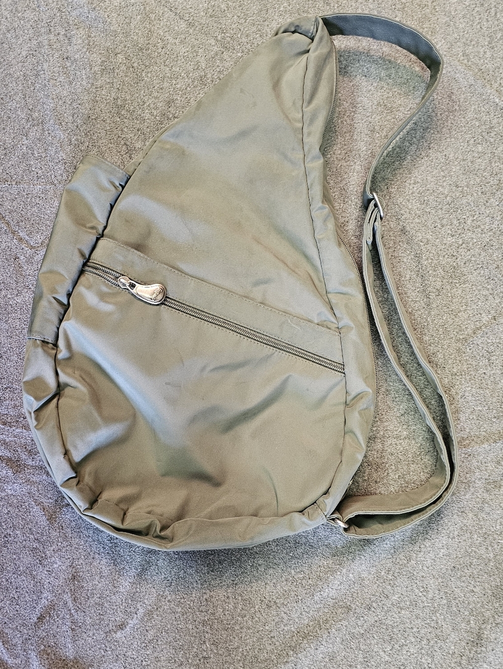 Ameribag Green Messenger Bag